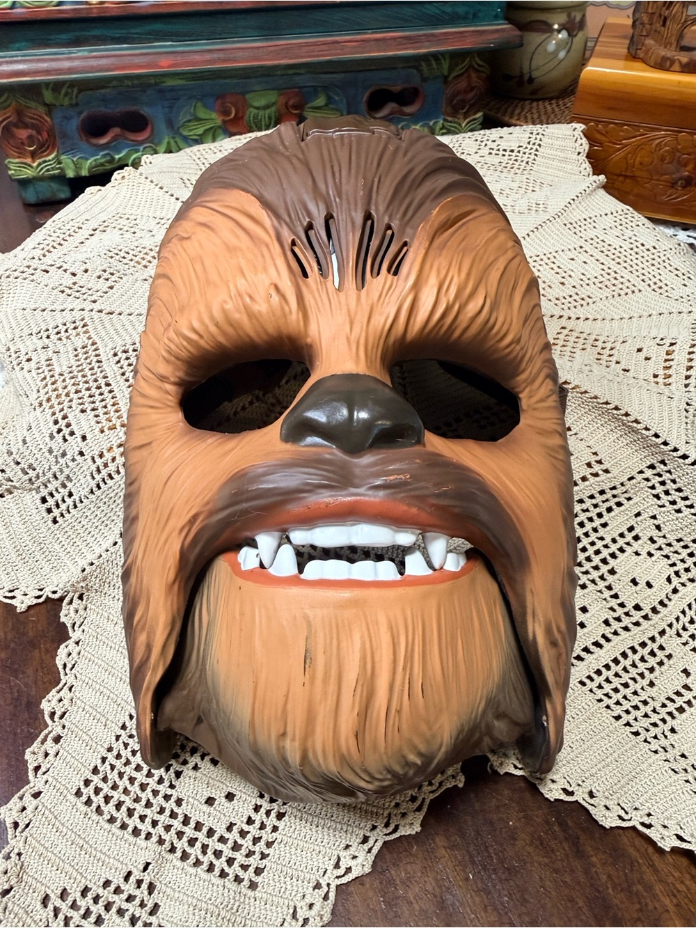 Authentic 2015 Hasbro Star Wars Chewbacca Electronic Mask